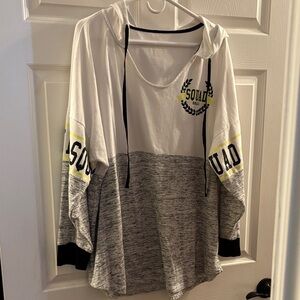 City Streets White and Black Sweatshirt